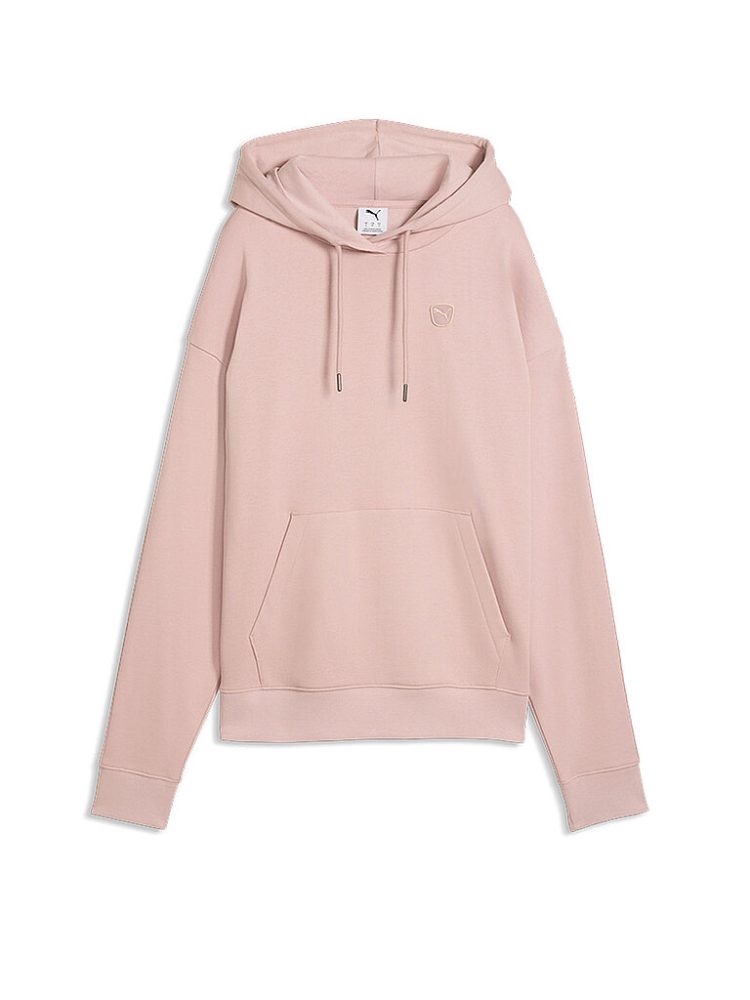 PUMA Damen Hoodie Ess Elevated rosa | L