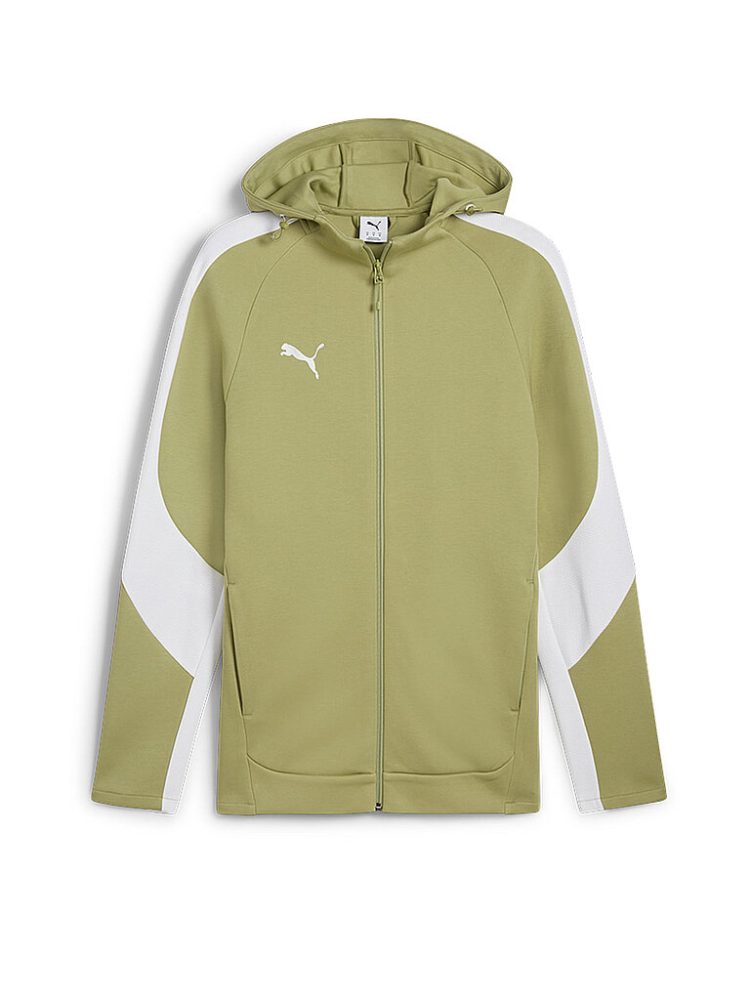 PUMA Herren Kapuzenjacke Teamevostripe olive | M