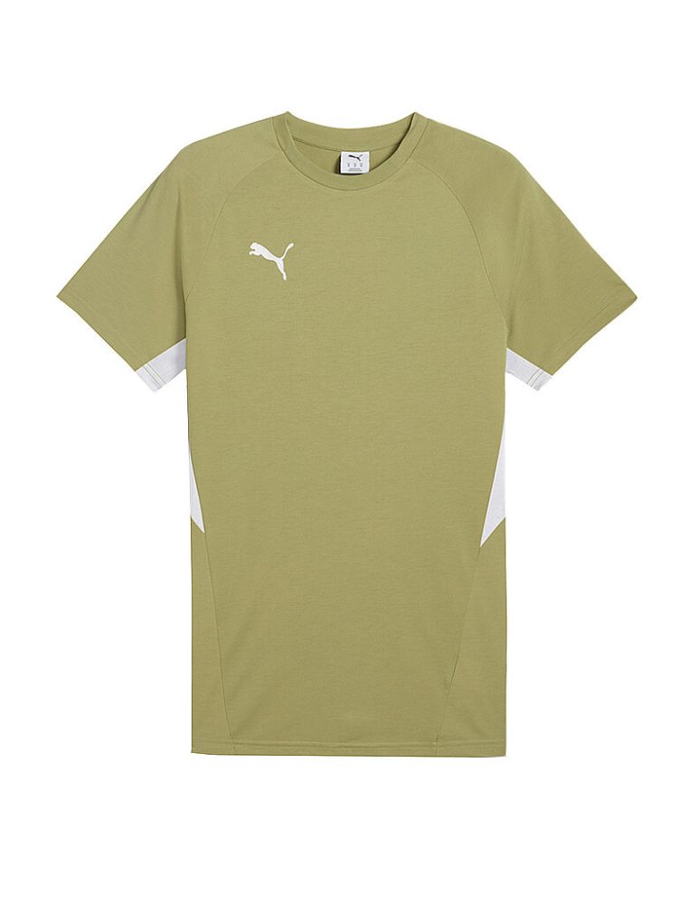 PUMA Herren T-Shirt Teamevostripe olive | L