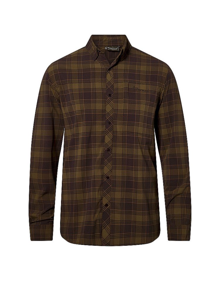 PINEWOOD Herren Hemd Abisko Trekking InsectSafe olive | L