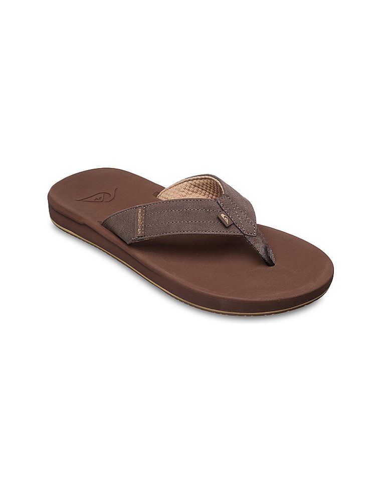 QUIKSILVER Herren Zehentrenner Rivi braun | 42