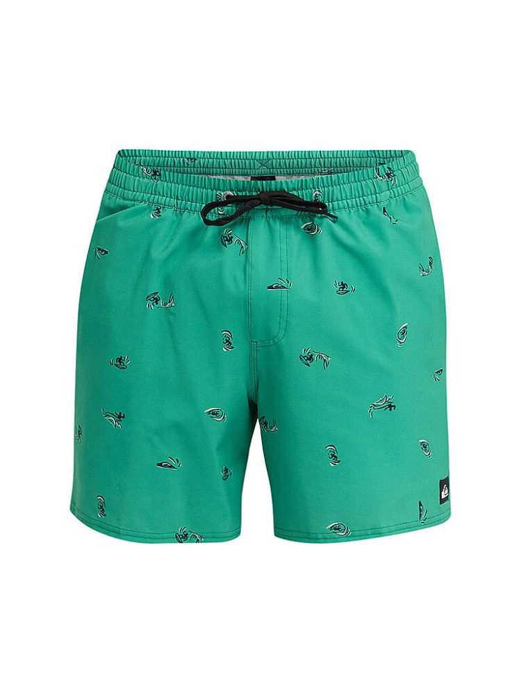 QUIKSILVER Herren Badeshorts Stretch Printed Volley 16 grün | XL