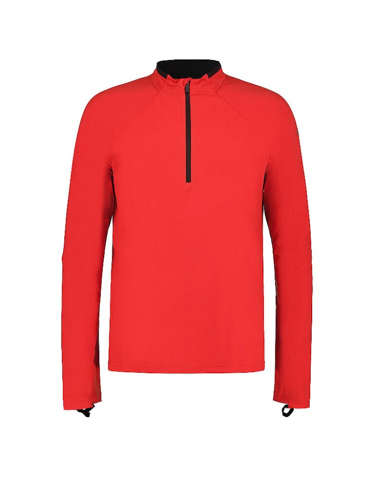 RUKKA Herren Laufshirt Maanin mit Zip rot | S