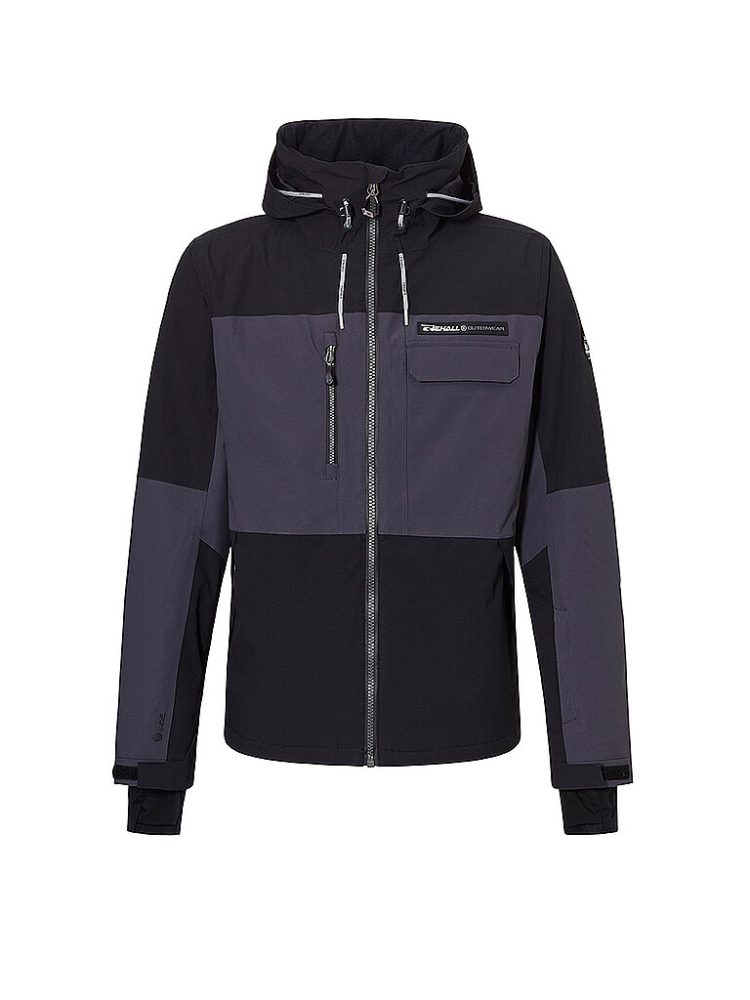 REHALL Herren Snowboardjacke BOTEV-R schwarz | S