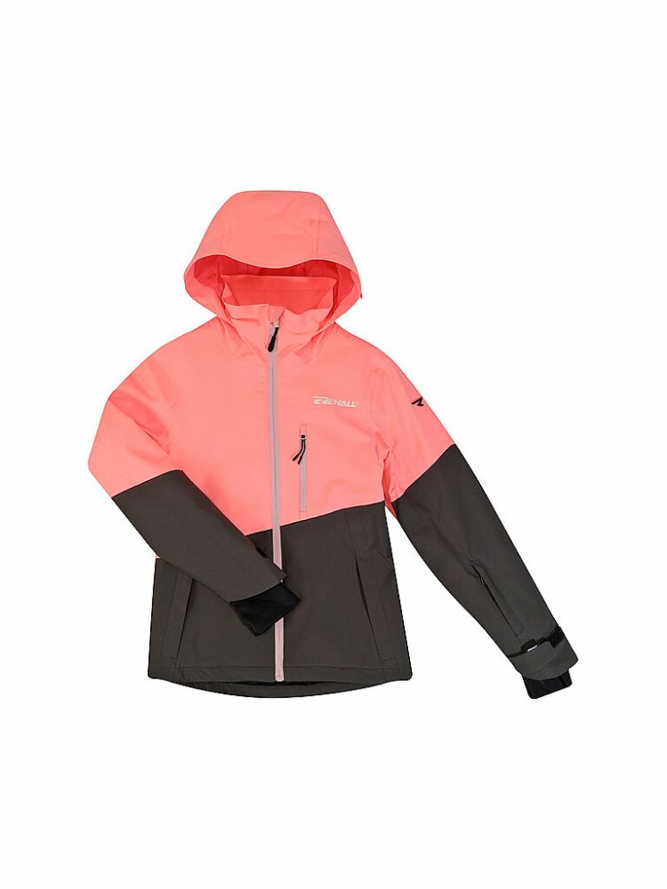 REHALL Mädchen Snowboardjacke LIV-R-JR koralle | 152