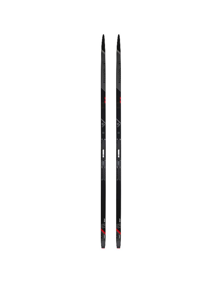 ROSSIGNOL Langlaufski Set Classic Delta Comp R-Skin Stiff + BDG Race Classic schwarz | 186
