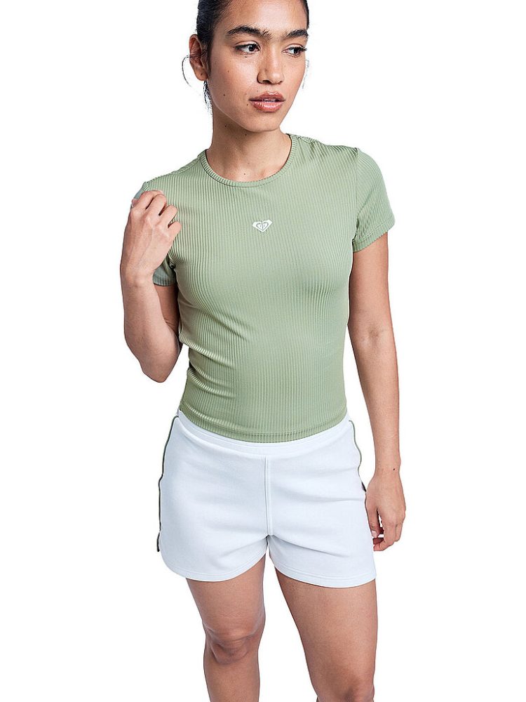 ROXY Damen T-Shirt RISE AND VIBE olive | XS
