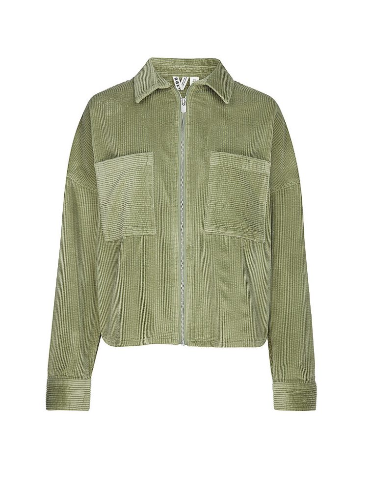 ROXY Damen Jacke Chilled Out Washed Cord olive | M
