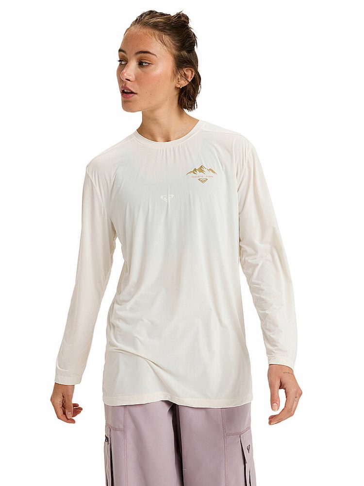 ROXY Damen Shirt Rise and Vibe weiss | XS