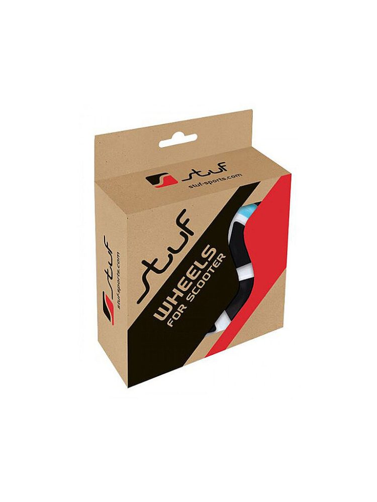 STUF Scooter Universalrollen schwarz | 180MM