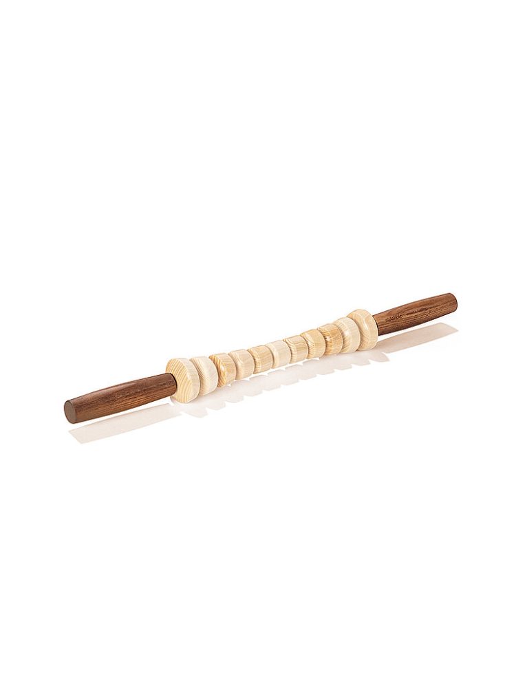 STYLEHOLZ Faszienstab Woodstick FLEX hellbraun