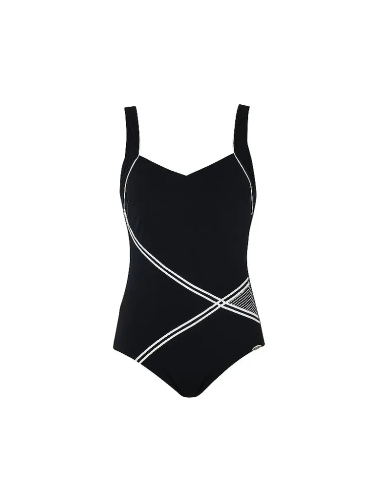 SUNFLAIR Damen Badeanzug schwarz | 50D