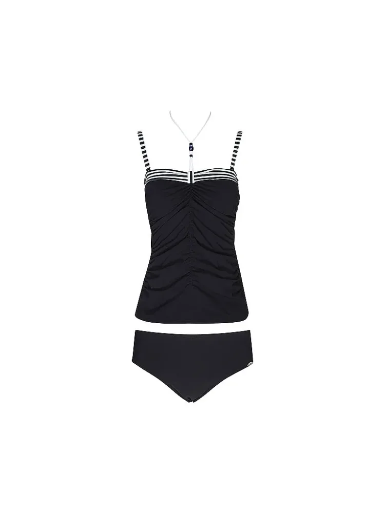 SUNFLAIR - Basic - Tankini-Set, für Damen, Marine, Größe 42C