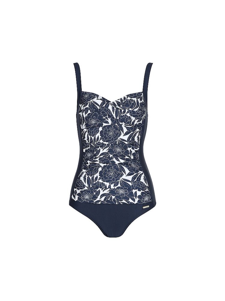 Lascana - Badeanzug, für Damen, Multicolor, Größe 42