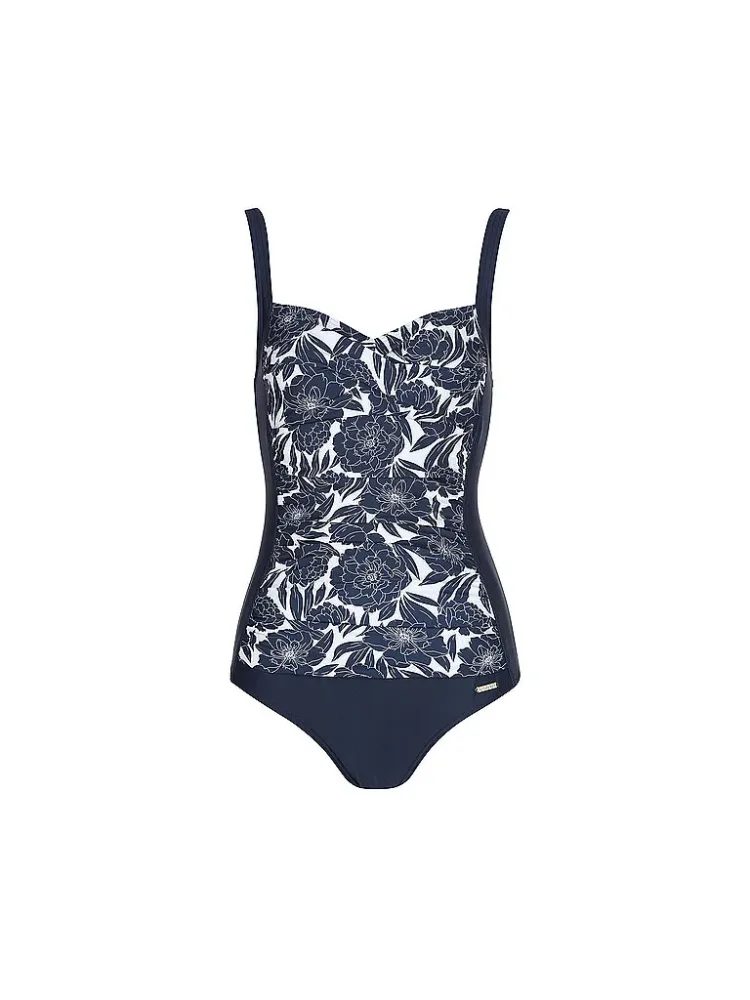 Lascana - Badeanzug, für Damen, Multicolor, Größe 40