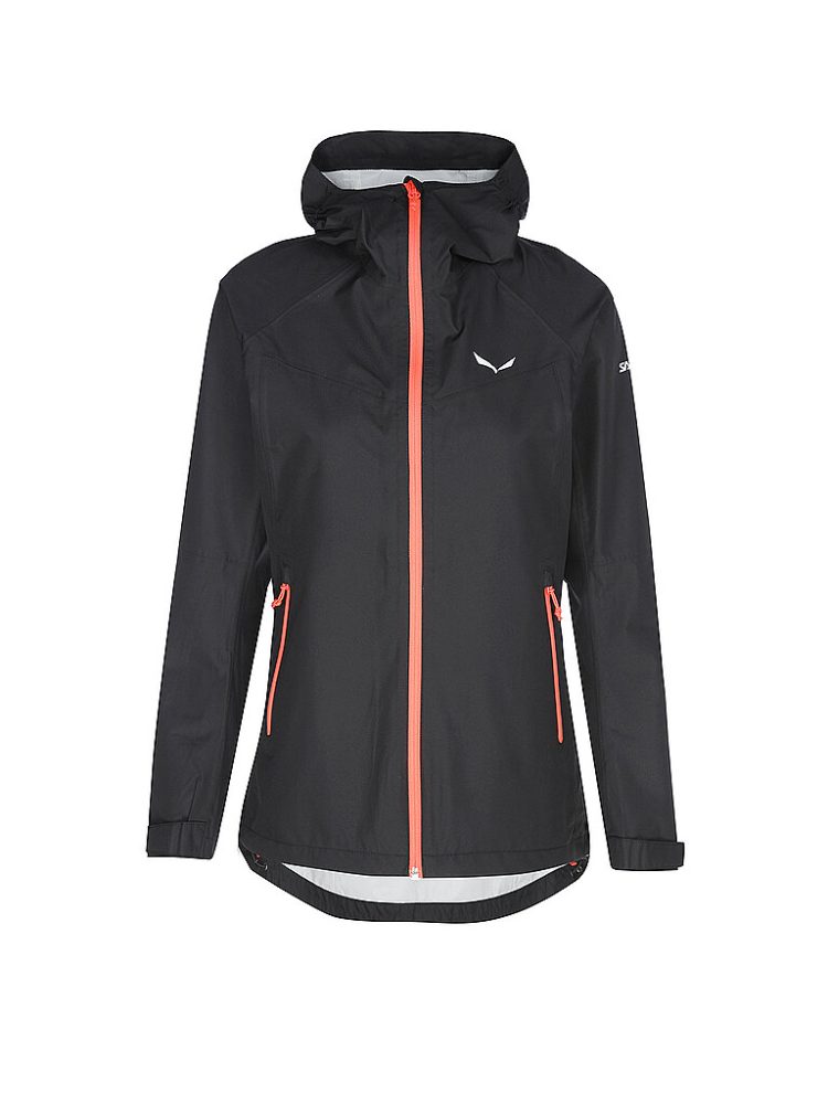 SALEWA Damen Wanderjacke Puez (Aqua 3) PTX Hoodie schwarz | 46