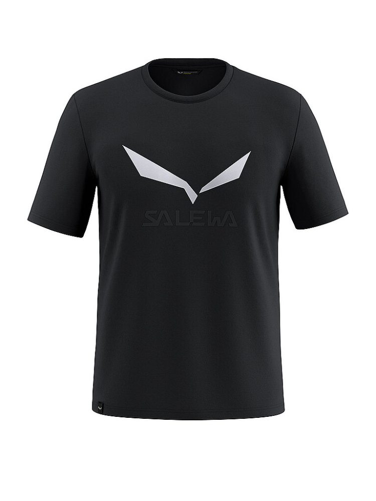 SALEWA Herren Funktionsshirt Solidlogo Dri-Release® schwarz | XXL