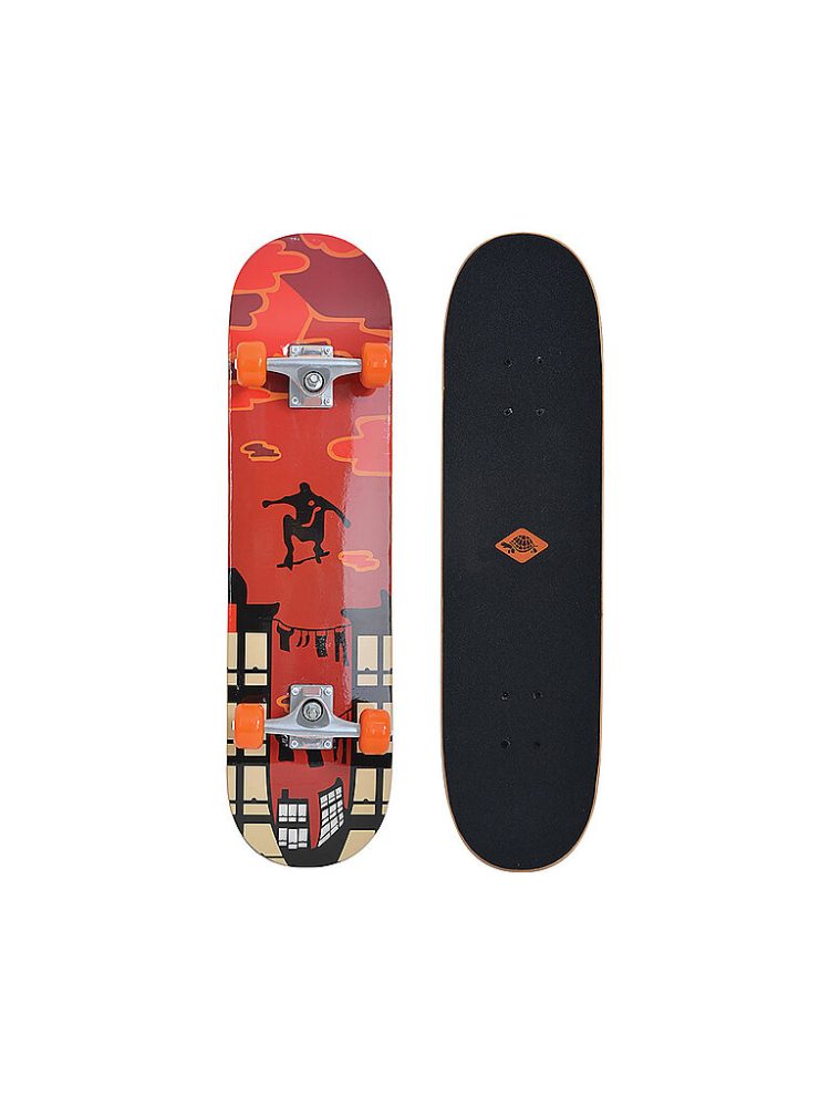 Schildkröt - Skateboard Kicker 31Red Parkou, Orange, One Size
