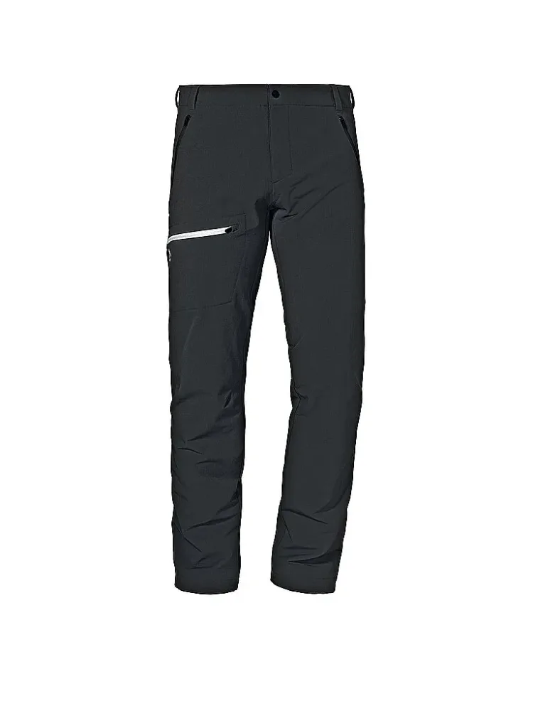 SCHÖFFEL Herren Wanderhose Folkstone Warm M schwarz | 52 (kurz)
