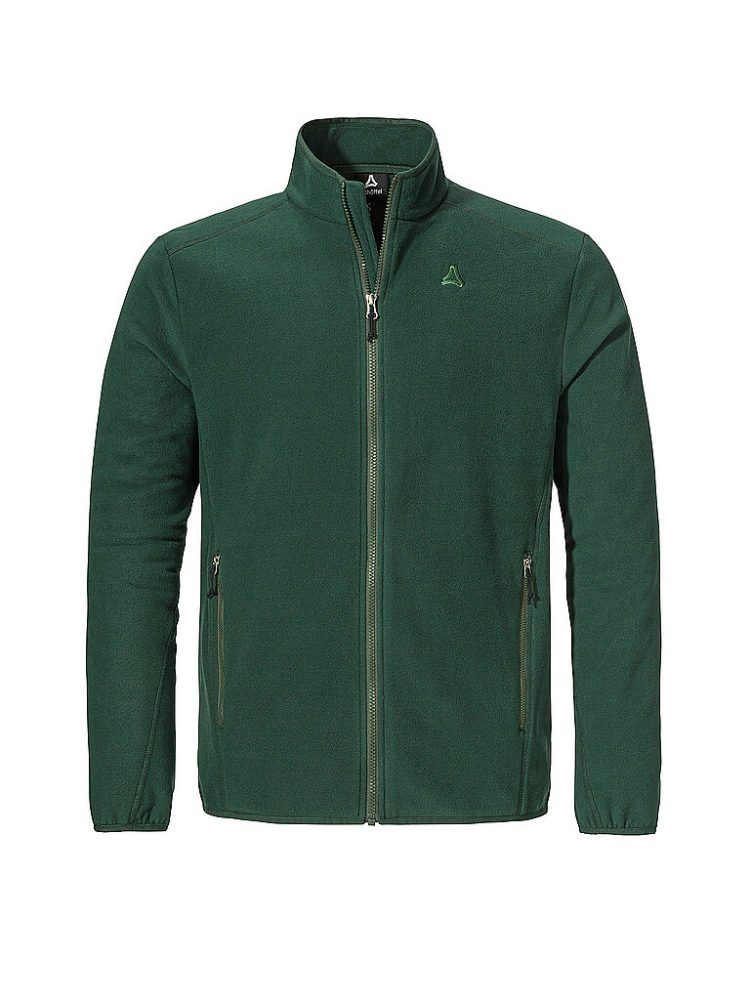 SCHÖFFEL Herren Fleecejacke Ash dunkelgrün | 56