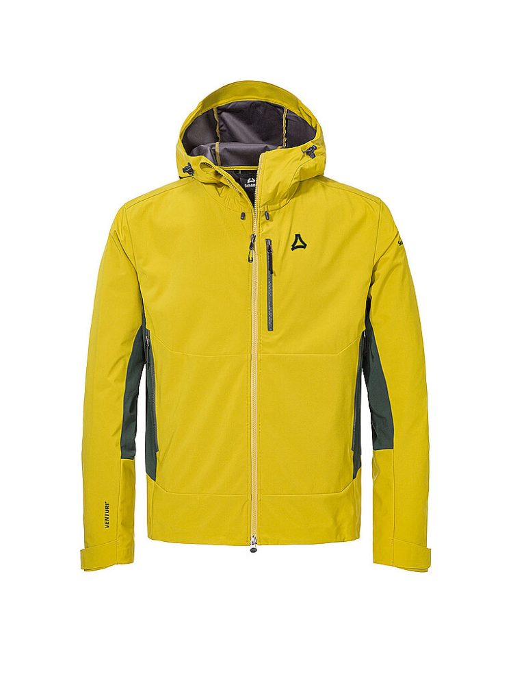 SCHÖFFEL Herren Touren Softshelljacke Milagle Hoodie gold | 50