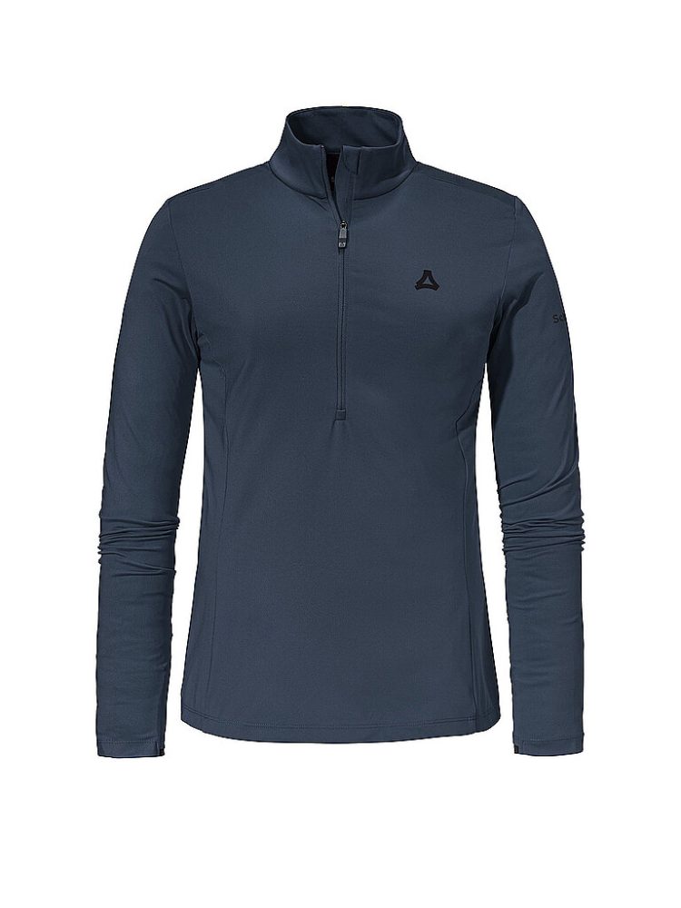 SCHÖFFEL Damen Unterzieh Zipshirt Style Pine dunkelblau | 38