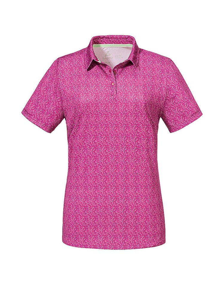 SCHÖFFEL Damen Funktionspolo Style Fraydo pink | 36