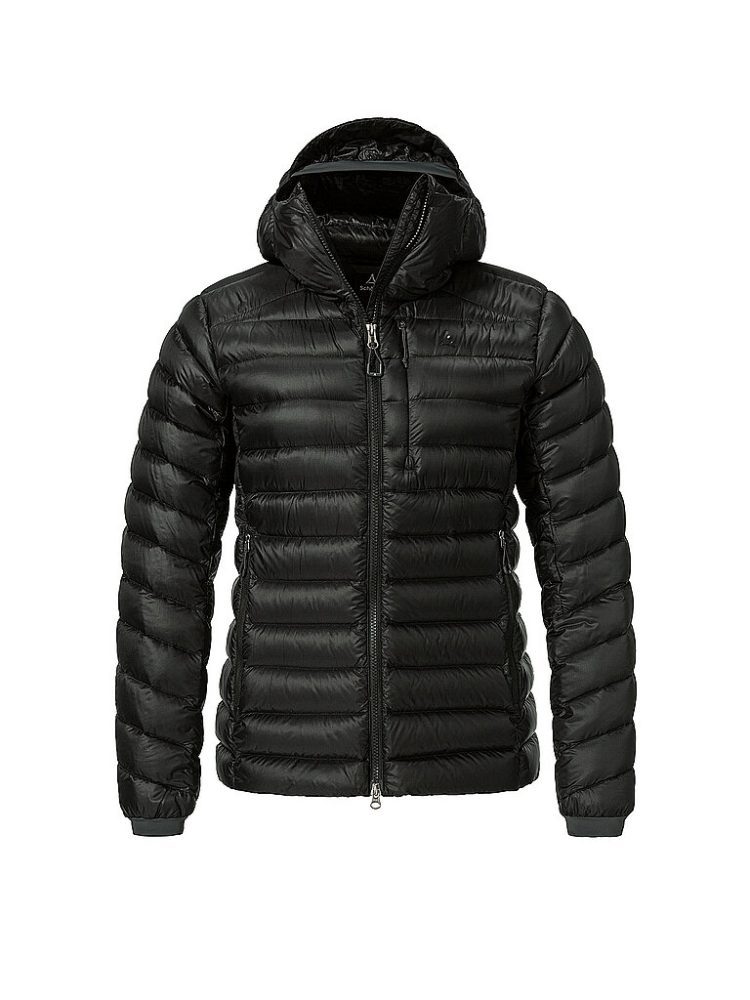 SCHÖFFEL Damen Isojacke Silvretta Down Hoodie schwarz | 44