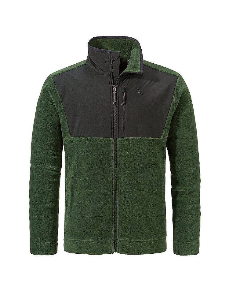SCHÖFFEL Herren Fleecejacke Style Gregale dunkelgrün | 56