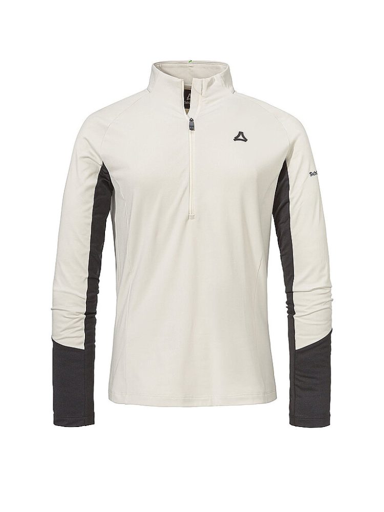 SCHÖFFEL Damen Unterzieh Zipshirt Style Safoon creme | 46