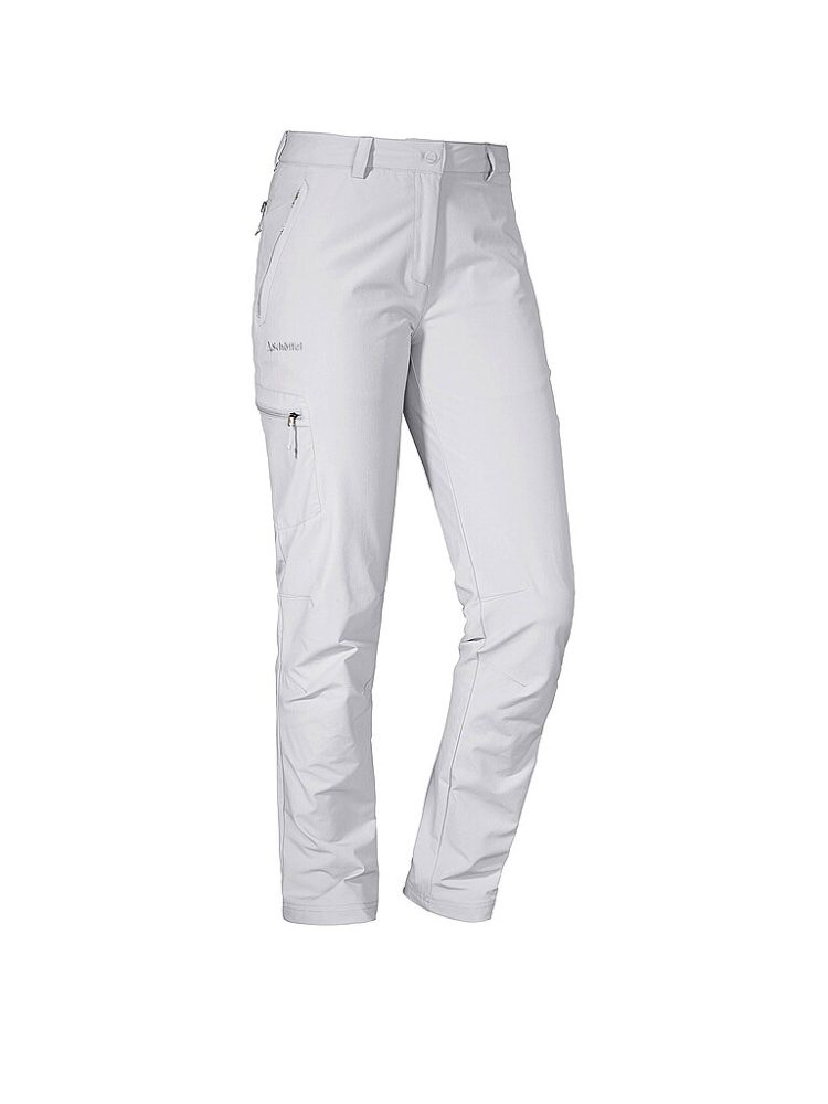 SCHÖFFEL Damen Wanderhose Ascona hellgrau | 40 (kurz)