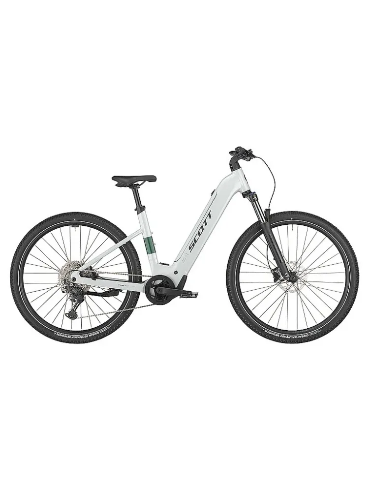 SCOTT Damen E-Bike Axis 30 Wave (Tiefeinsteiger) hellgrau | L
