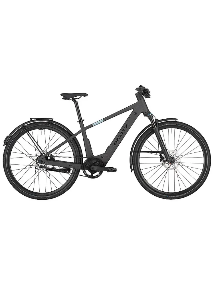SCOTT Passage 10 Belt 28 E-Bike Grau, Herren, Größe: XL