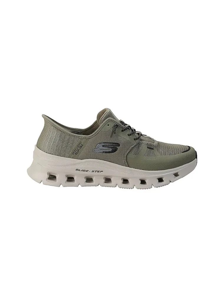 Skechers - Glide-step Pro, für Damen, Grün, Größe 43