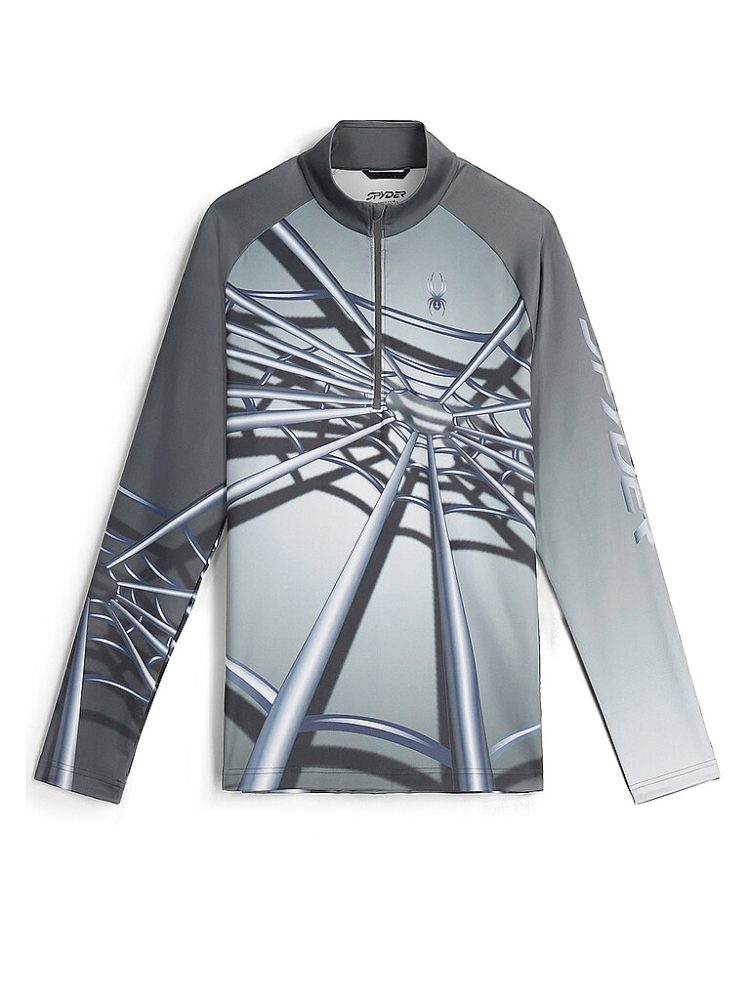 SPYDER Herren Unterzieh Zipshirt Legacy grau | L