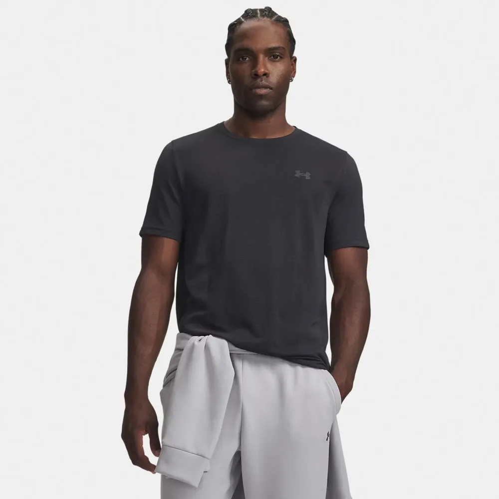 UNDER ARMOUR Herren Fitnessshirt UA Vanish Seamless schwarz | L