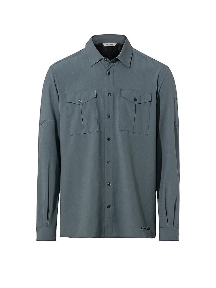 VAUDE Herren Hemd Rosemoor II Uni grau | XL