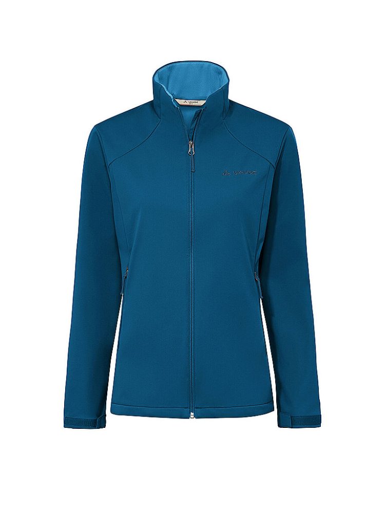 VAUDE - Everhike Softshell Jacket, 46, Blau Bunt