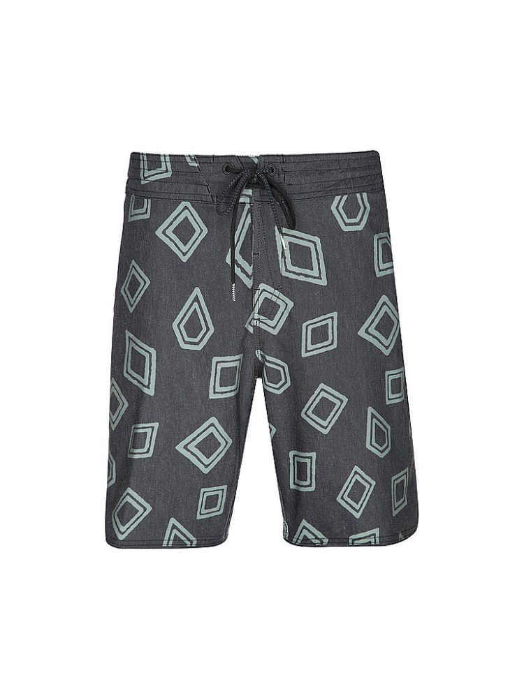 VOLCOM Herren Beachshorts Contact Scallop Stoney 19 schwarz | 34