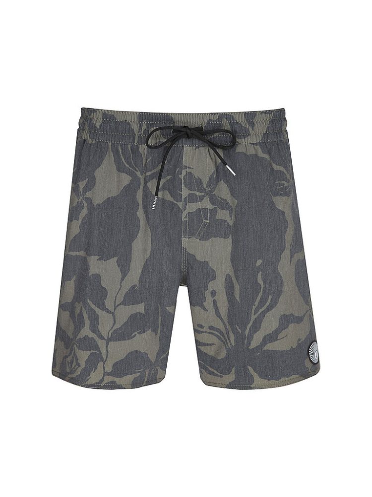 VOLCOM Herren Beachshorts Psyche Cotton olive | L