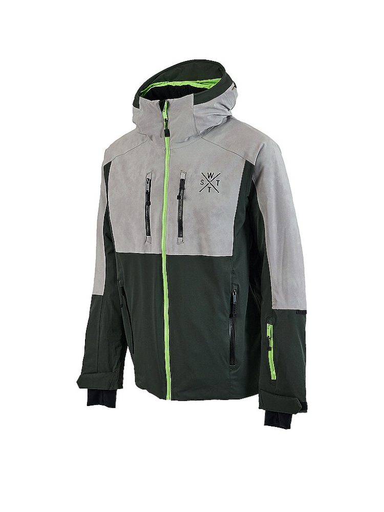 WATTS  Herren Skijacke Blow  dunkelgrün | S