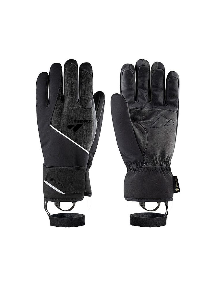ZANIER Herren Skihandschuhe Planai.GTX schwarz | 9,5