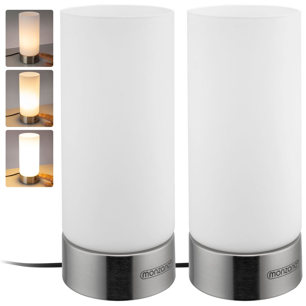 Tischlampe Lumo 2er-Set Weiß
