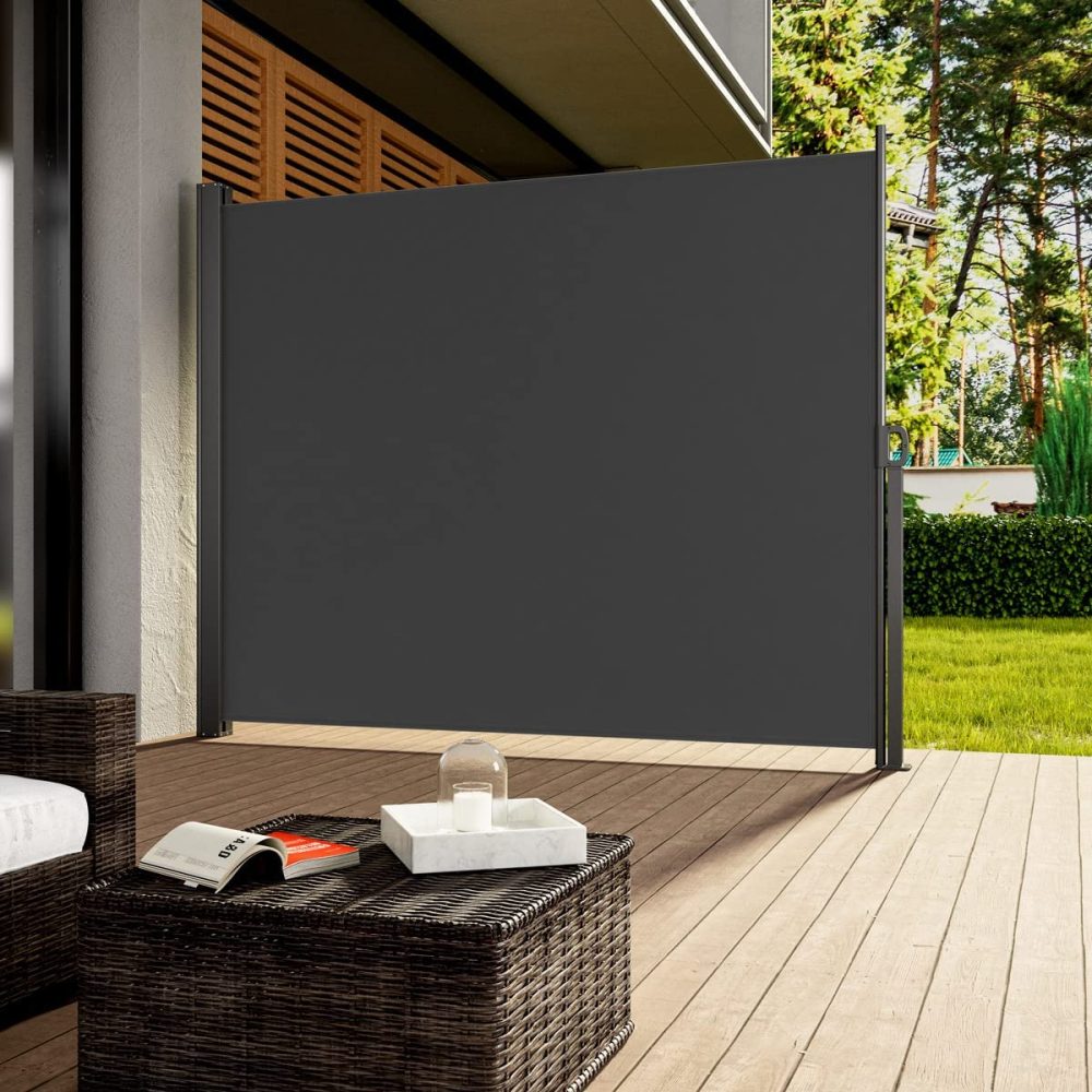 Seitenmarkise Nosara Anthrazit 180x300cm ausziehbar