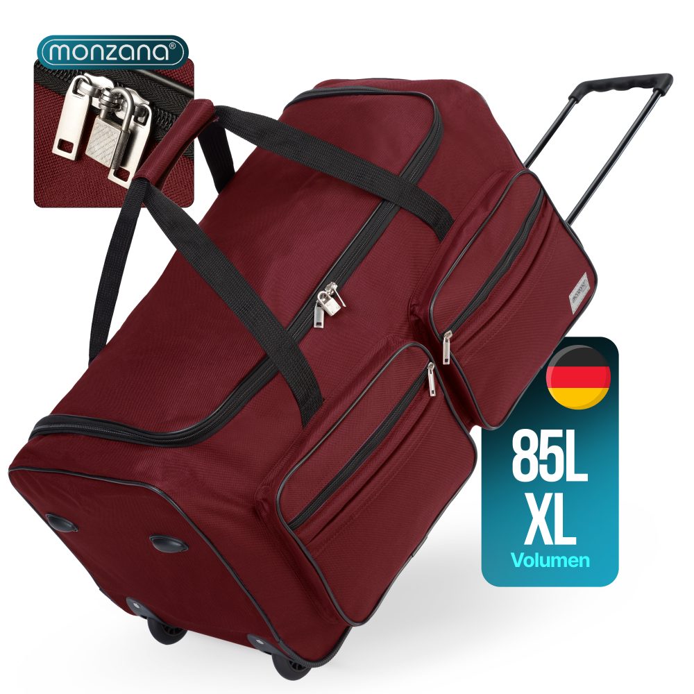Rollenreisetasche Rot 85L