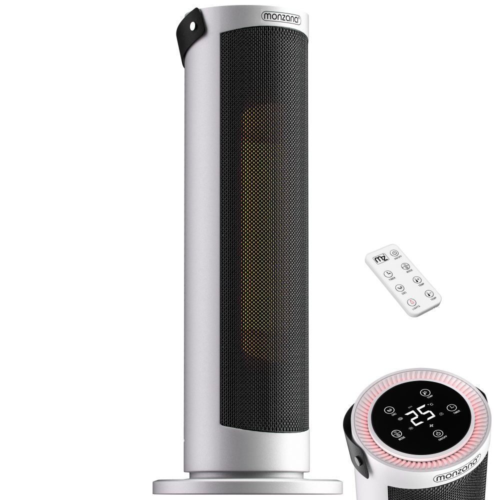 Heizlüfter MZTH2000 Weiß Keramik 2000W