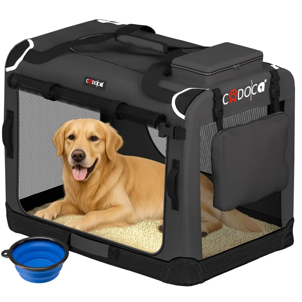 Hundebox faltbar XXXL 101x70x70cm Anthrazit