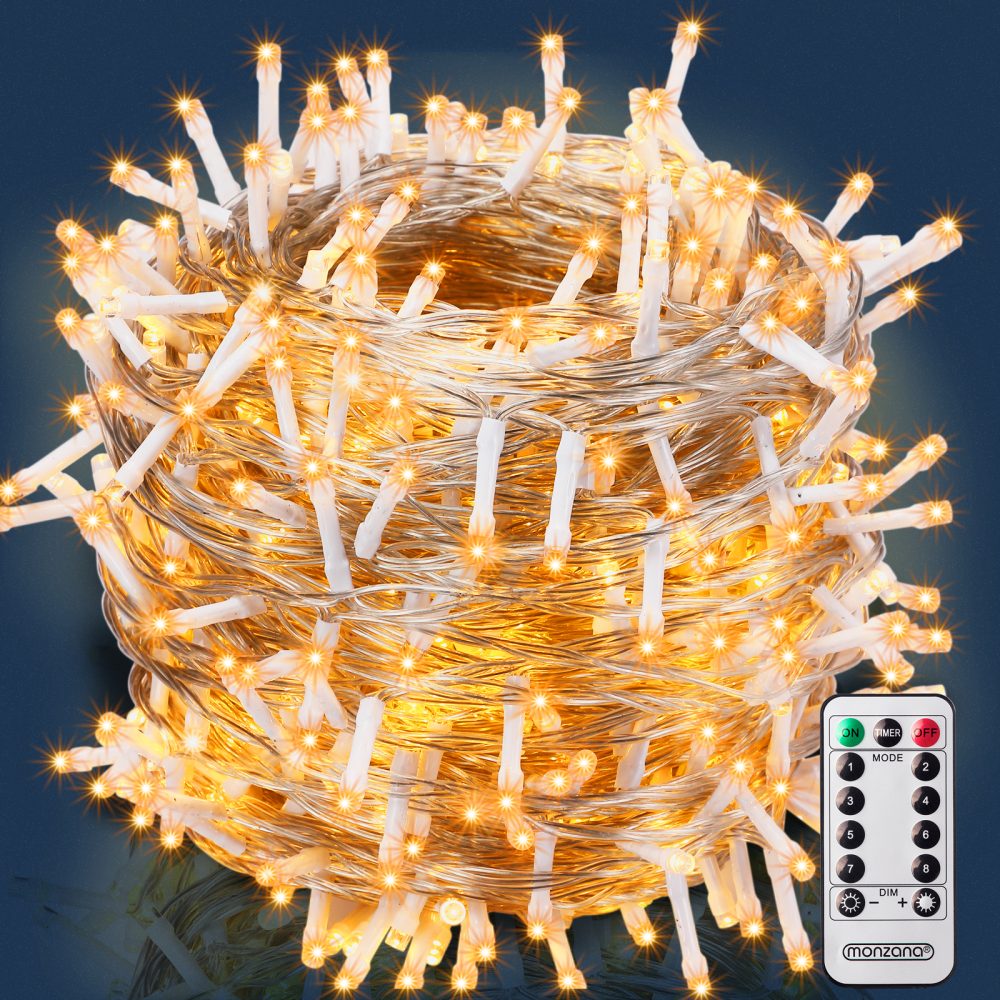Lichterkette Weihnachten inkl Fernbedienung