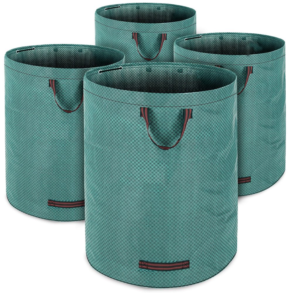 Gartenabfallsack 4er-Set Grün je 280 Liter