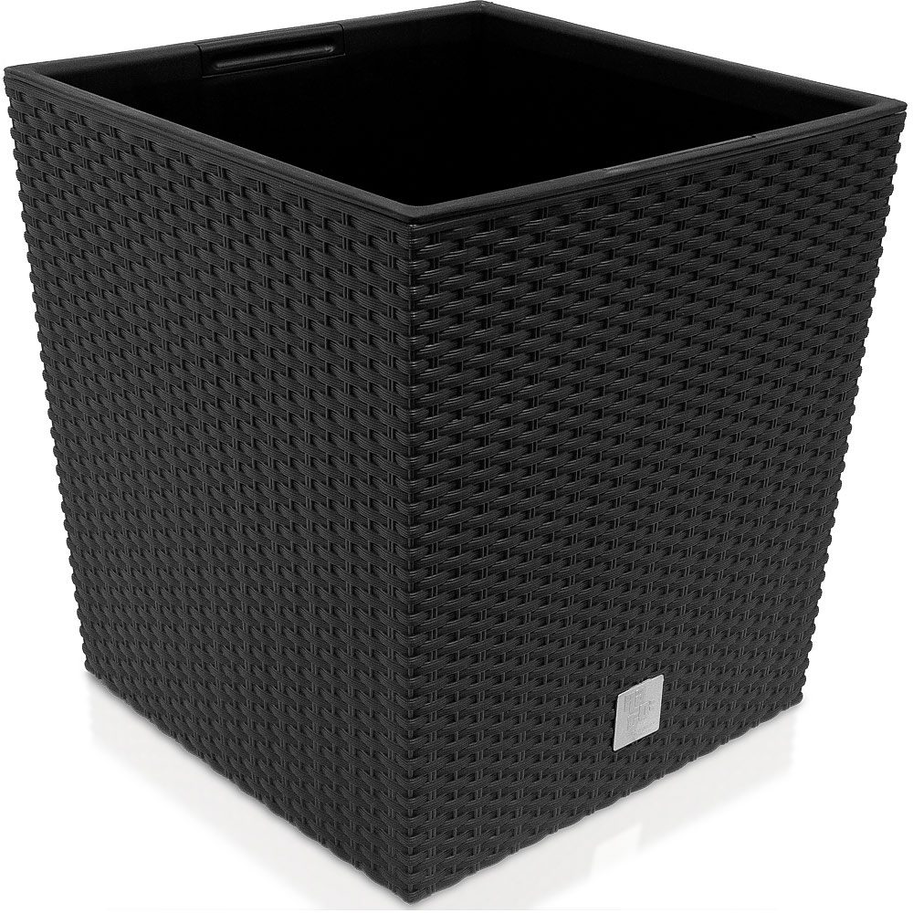 Blumentopf Rato Low Anthrazit 32x32x33cm